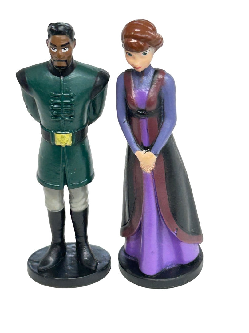 Disney Frozen 2 Cake Topper Figurines Queen Iduna Lieutenant Destin Mattias