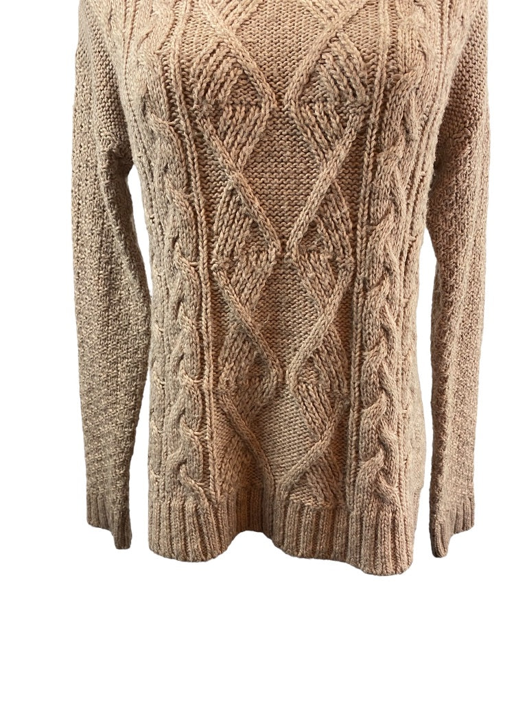 XS The Limited Women's Pink Marled Knit Sweater Pullover Wool Blend