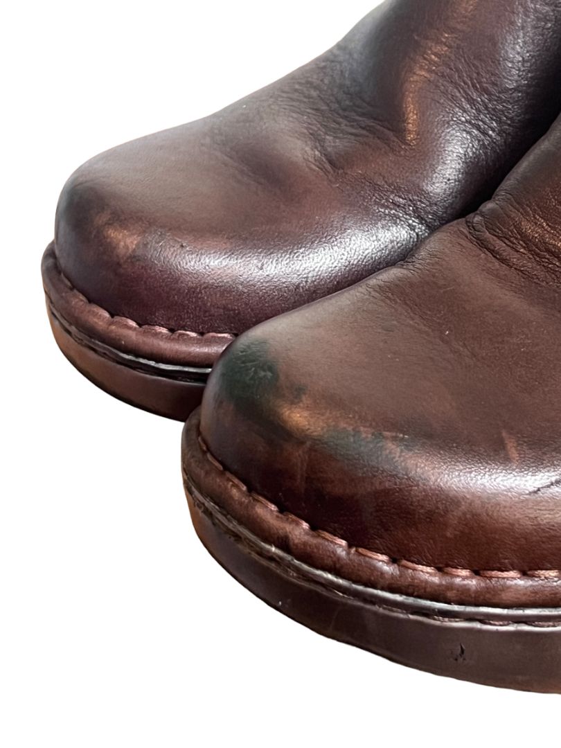 6.5 Ariat Sport Mule 20862 Brown Leather Clogs Slip On