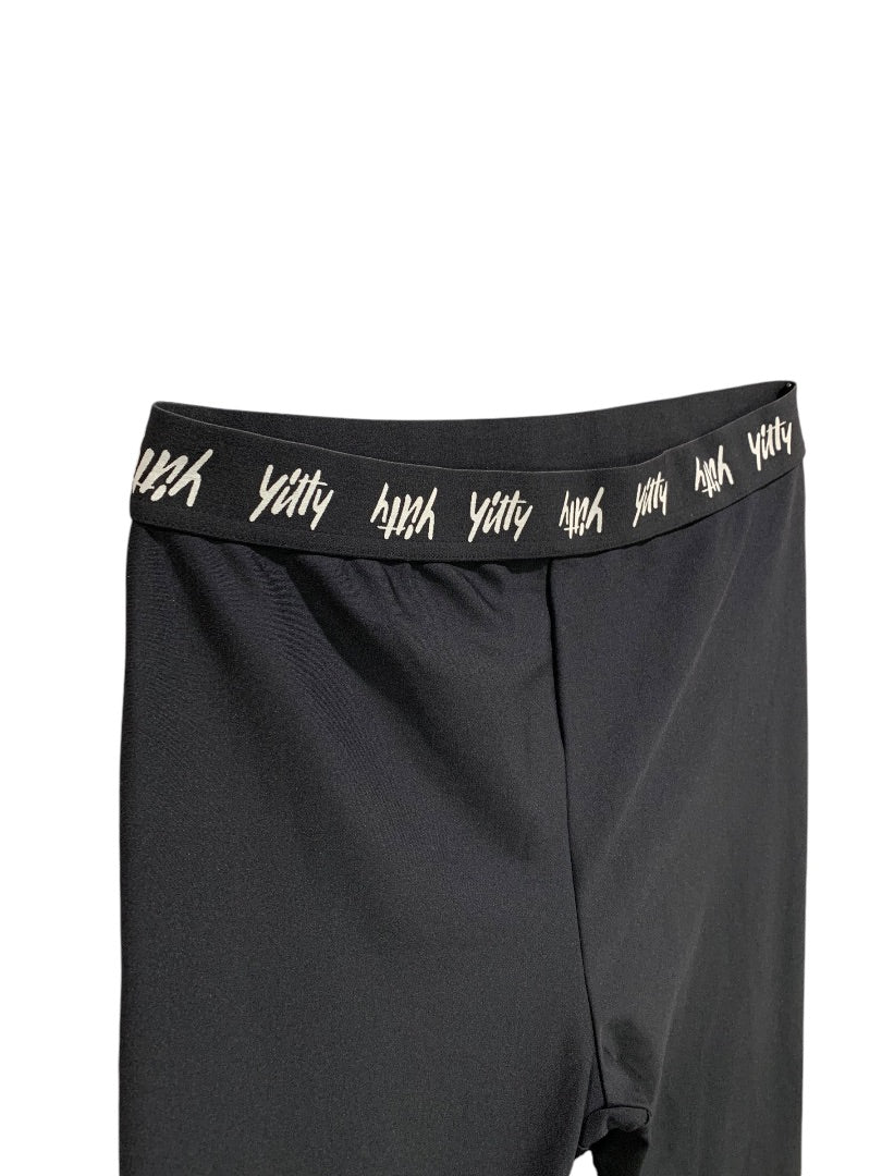 XL Yuti Womens Black Leggings Ankle Length 29 Inch Inseam