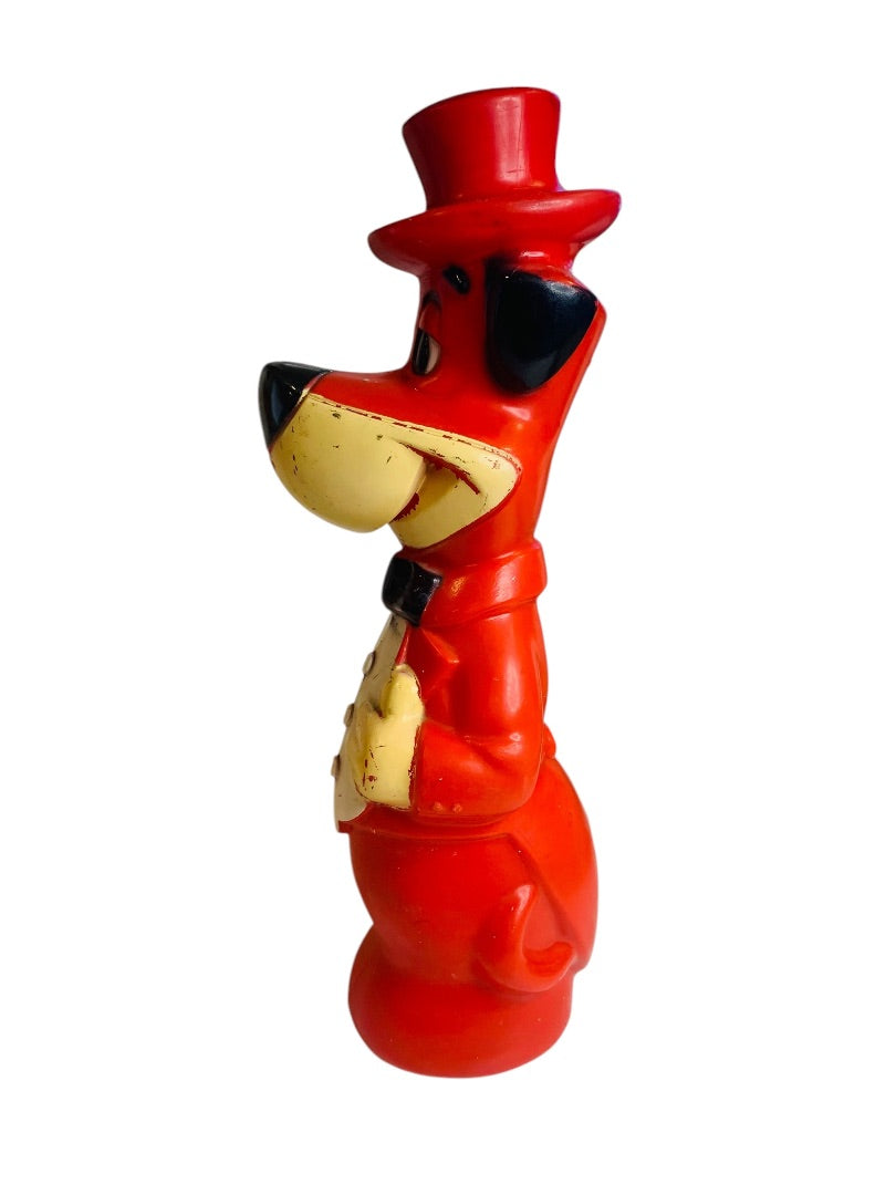 1960 Huckleberry Hound Blow Mold Bank 15 Inches Knickerbocker Hanna Barbera