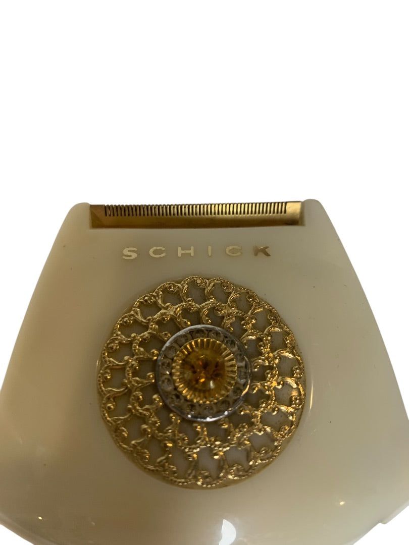 1960s Lady Schick Crown Jewel Electric Razor Decorative Only Collectible