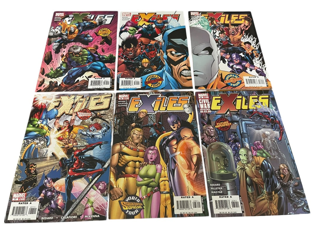 Marvel Exiles #58-100 Bedard Sakakibara Calafiore McKenna