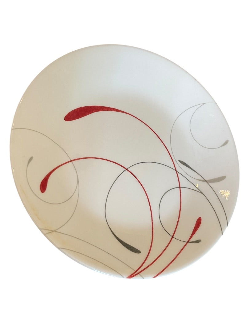 Corelle Splendor Set of 4 Dessert Plates Made in USA 6.75 Inch