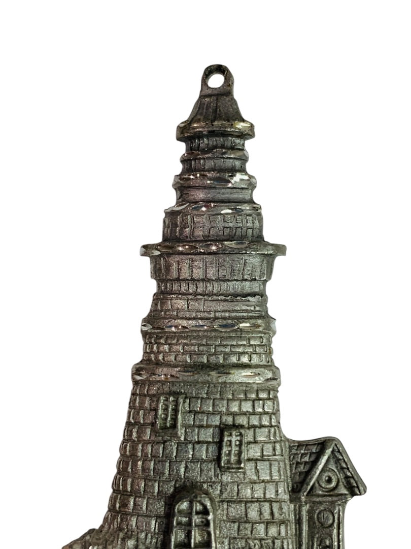 Spoontiques Pewter Ornament Suncatcher Prism Lighthouse 2.75 Inch