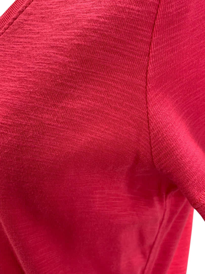 Medium Tommy Bahama Womens Hot Pink Tshirt Tunic Hi Lo Hem