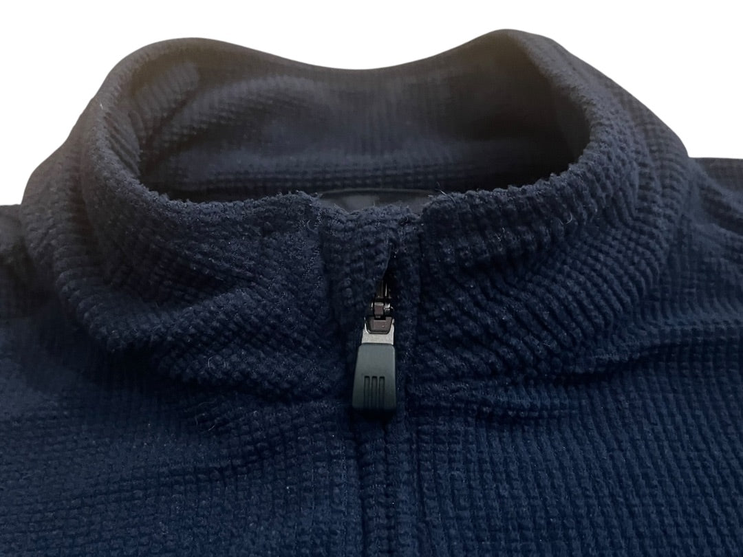 Large Adidas Climawarm 3/4 Zip Mens Pull Over Thermal Shirt Navy Blue