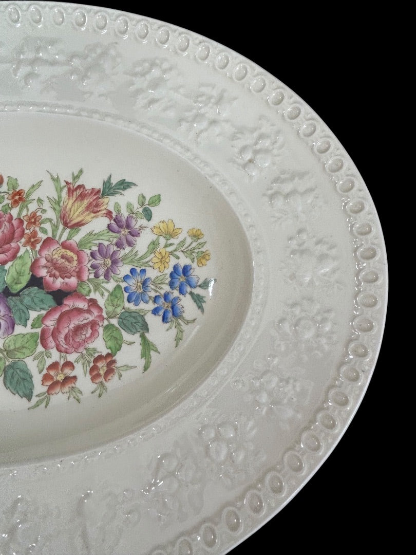 1940s Wellesley Wedgwood Ullswater China 14" Serving Platter