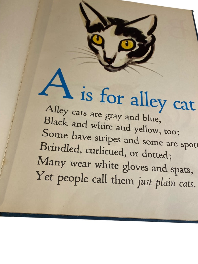 Vintage Scrap Junk Journal Ephemera Book The Kittens ABCs