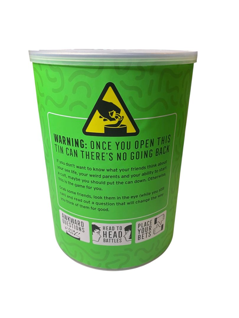 Big Potato Party Game Can of Squirms Awkward Questions 17+ New