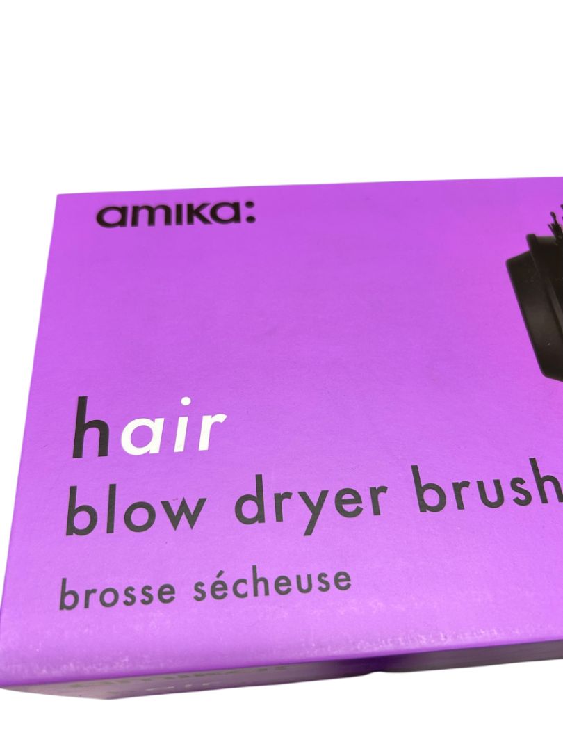 Amika Blow Dryer Brush 2-in-1 hair styling tool For customized blowout 2x SHINE