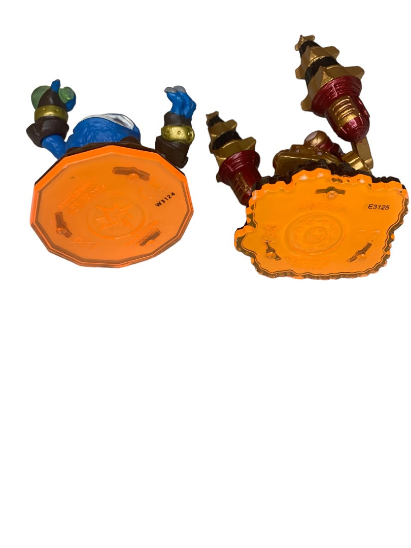 Skylanders Set of 2 Giants Activision Figure Pop W3124 Drill Sergeant E3125