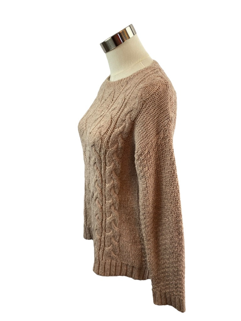 XS The Limited Women's Pink Marled Knit Sweater Pullover Wool Blend