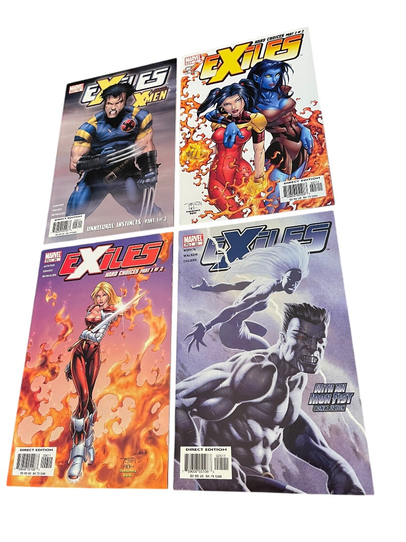 Marvel Exiles #17-29 Winick Clalfiore Cannon Walker Coleby Austen Henry Morales