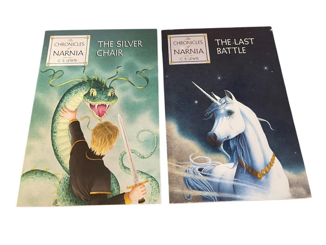 Set of 7 The Chronicles of Narnia Box Set Paperback Books 2007