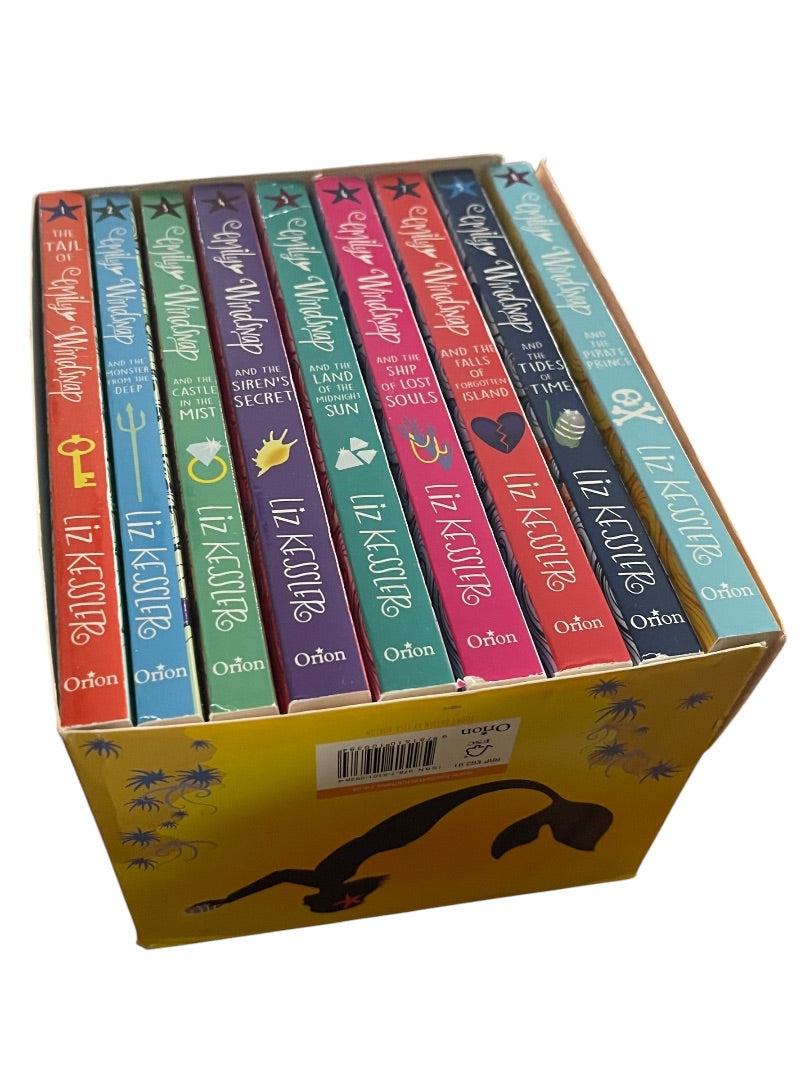 Set of 9 The Tail of Emily Windsnap The Complete Collection Paperback Books Liz Kessler