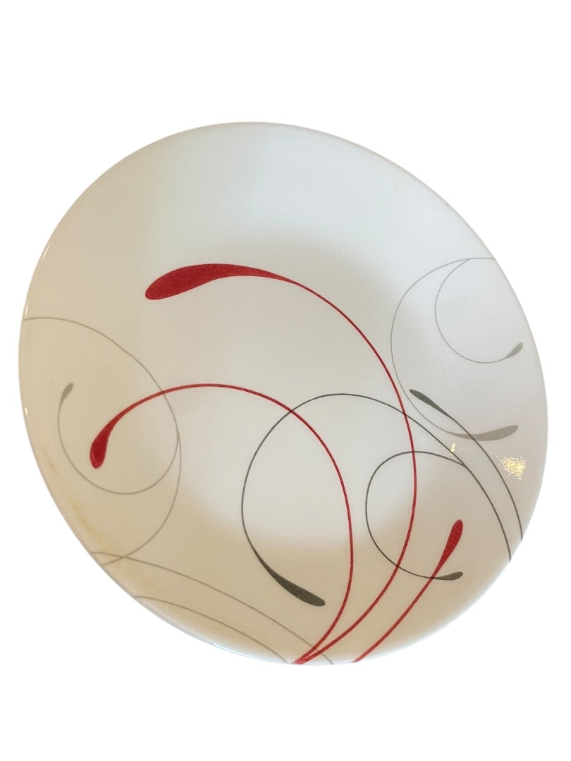 Corelle Splendor Set of 4 Dessert Plates Made in USA 6.75 Inch