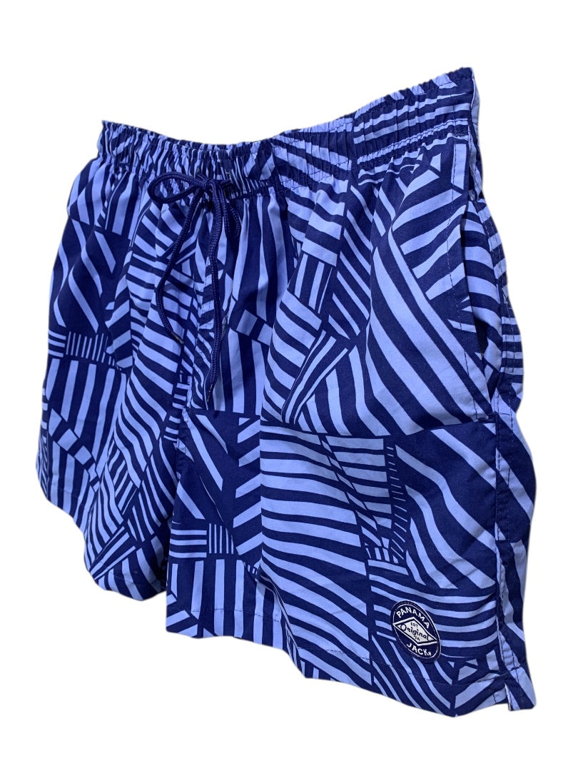 XL Panama Jack Mens New Swim Trunks 16" Bathing Suit Blue
