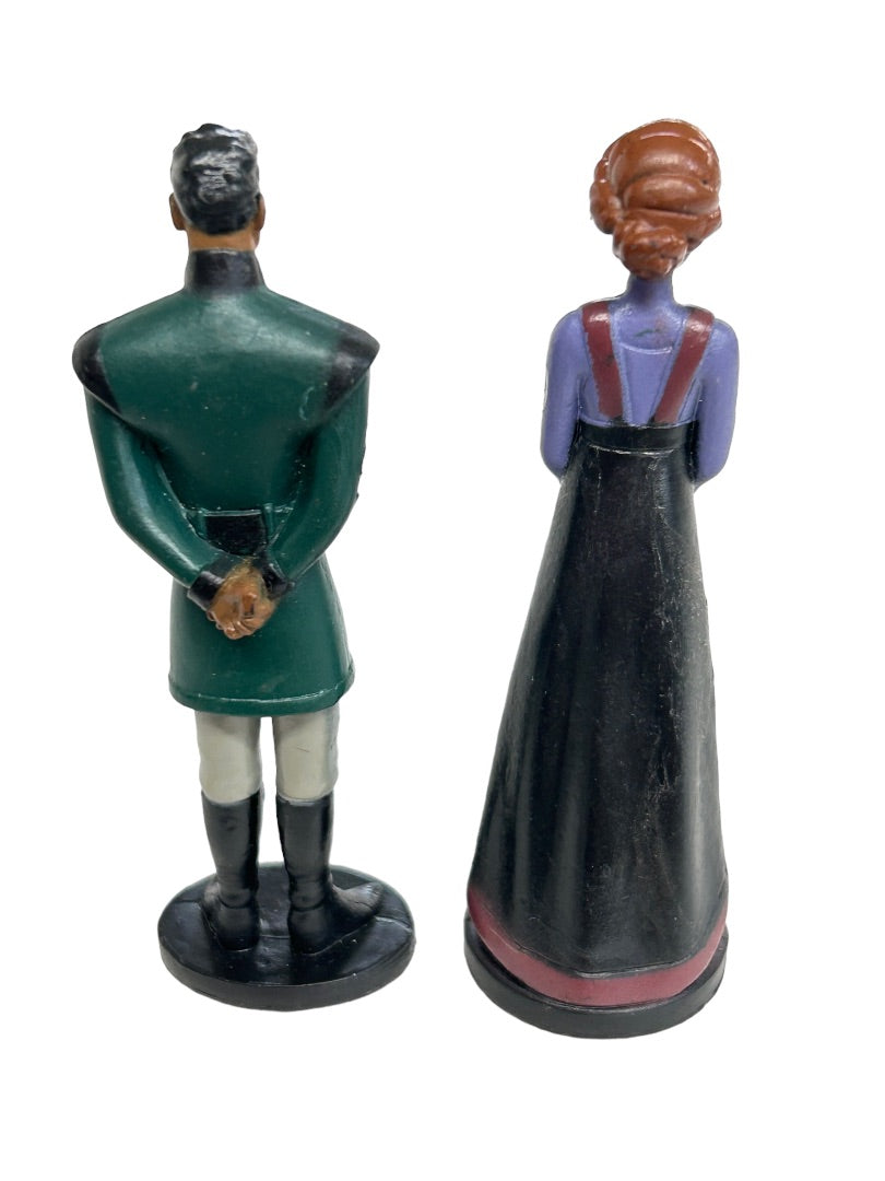 Disney Frozen 2 Cake Topper Figurines Queen Iduna Lieutenant Destin Mattias