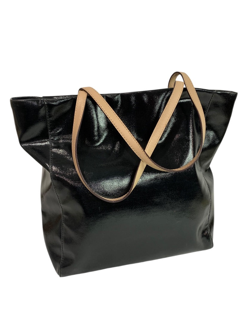 Kate Spade New York Kerryn Fulton Street Patent Tote Black Bag