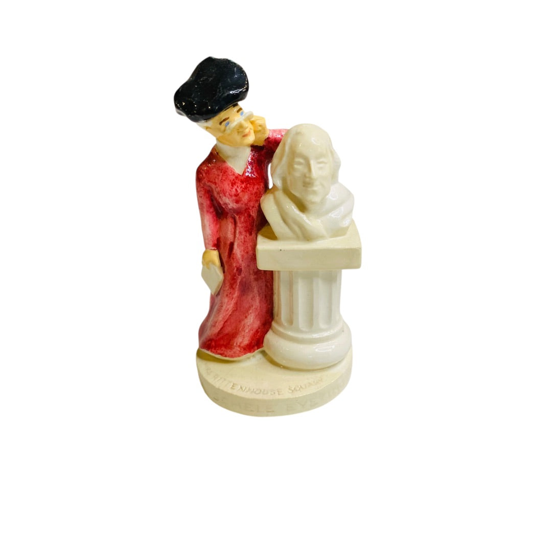 Sebastian Miniatures Figurine Mrs Rittenhouse Square Signed 3 Inch