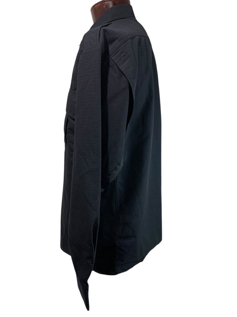 Large Regular Blauer Mens New Dark Navy Tactical Shirt Style 8730