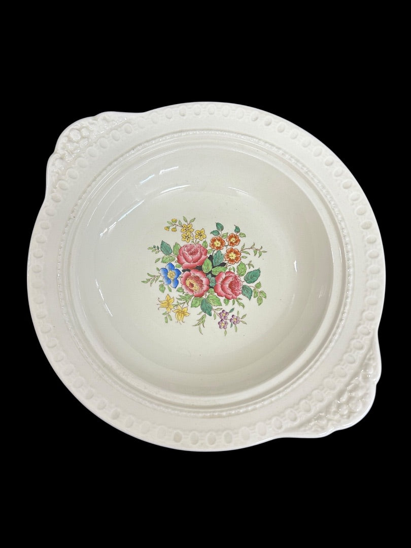 1940s Wellesley Wedgwood Ullswater China Lidded Vegetable Serving Dish