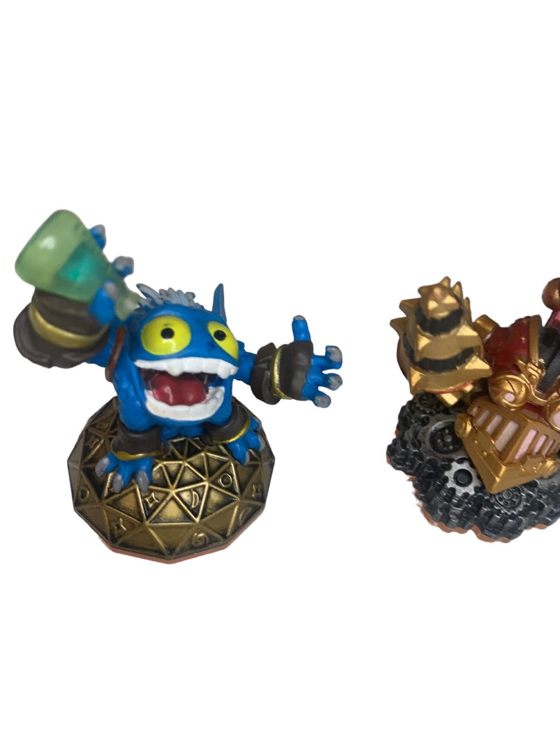 Skylanders Set of 2 Giants Activision Figure Pop W3124 Drill Sergeant E3125