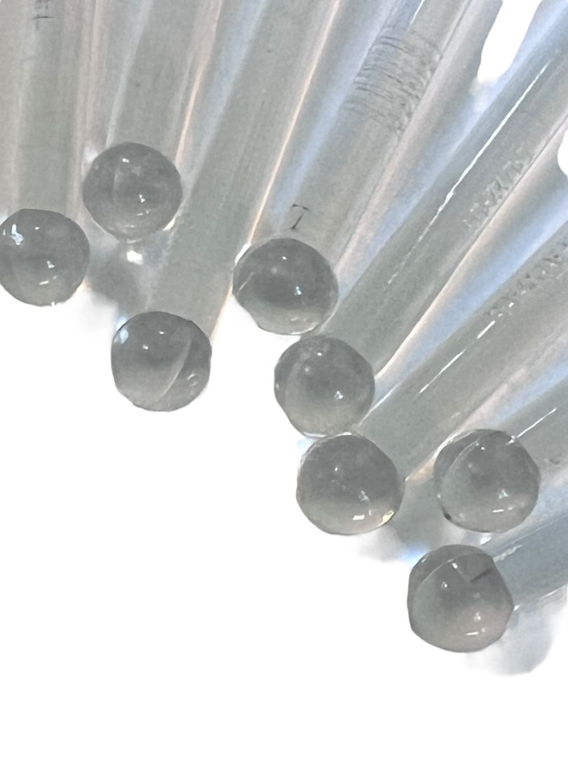 8 Plastic Gold Christmas Tree Acrylic Swizzle Sticks