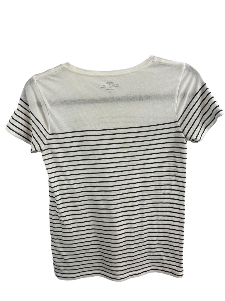 XS J.Crew Collectors Tee Women's Nautical Theme Short Sleeve Tshirt E6599