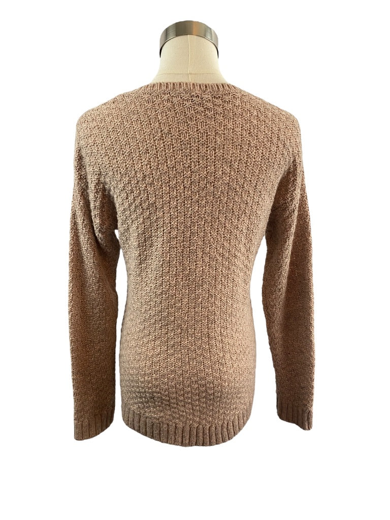 XS The Limited Women's Pink Marled Knit Sweater Pullover Wool Blend