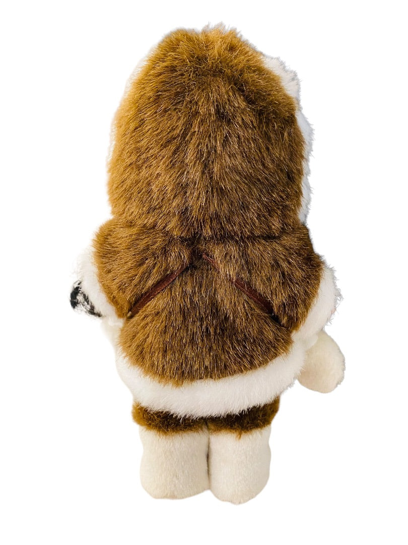Kipmik "Northern Neighbors" Alaskan Inuit Doll Girl Braids 7.5"