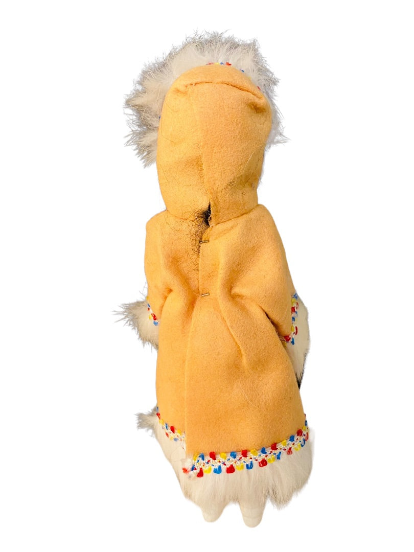 1960s ARCO Miss Alaska Eskimo Dolls of the World Set Sleep Awake Eyes 8"