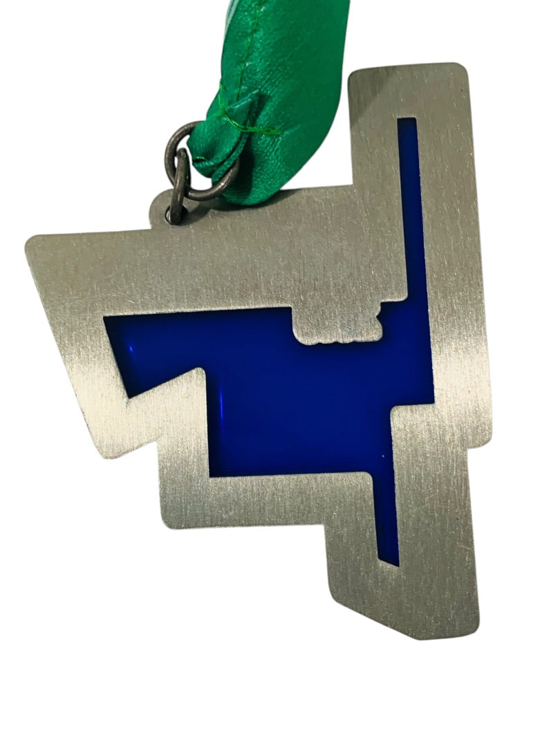 Media Five Mile Race 2019 Commemorative Medal on Lanyard Fortieth Annual