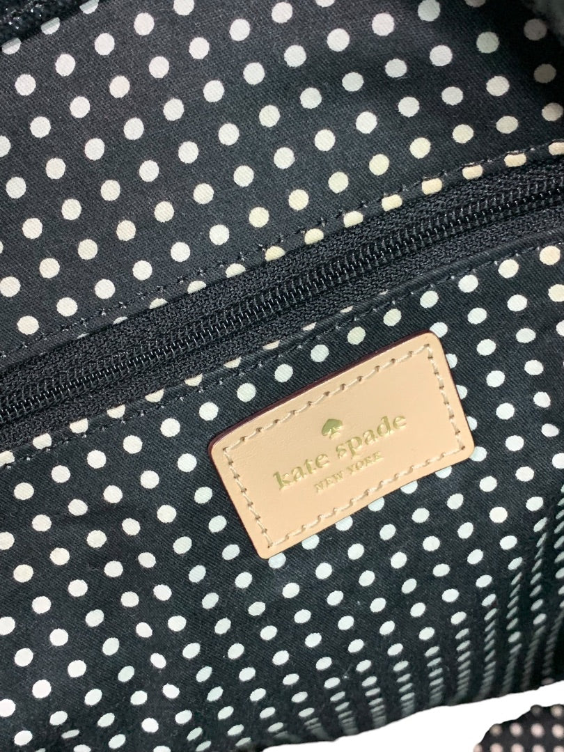 Kate Spade New York Kerryn Fulton Street Patent Tote Black Bag
