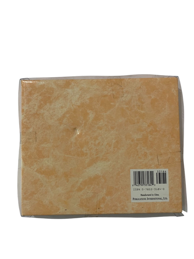 Footrprints in the Sand Book and Pin Gift Set 24K Gold Plated