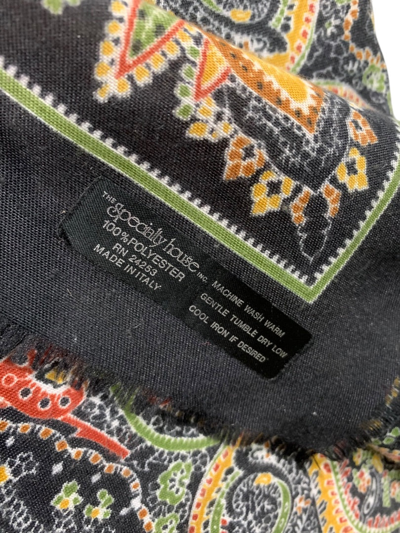 Lightweight Scarf Raw Edge 34 Inches Square