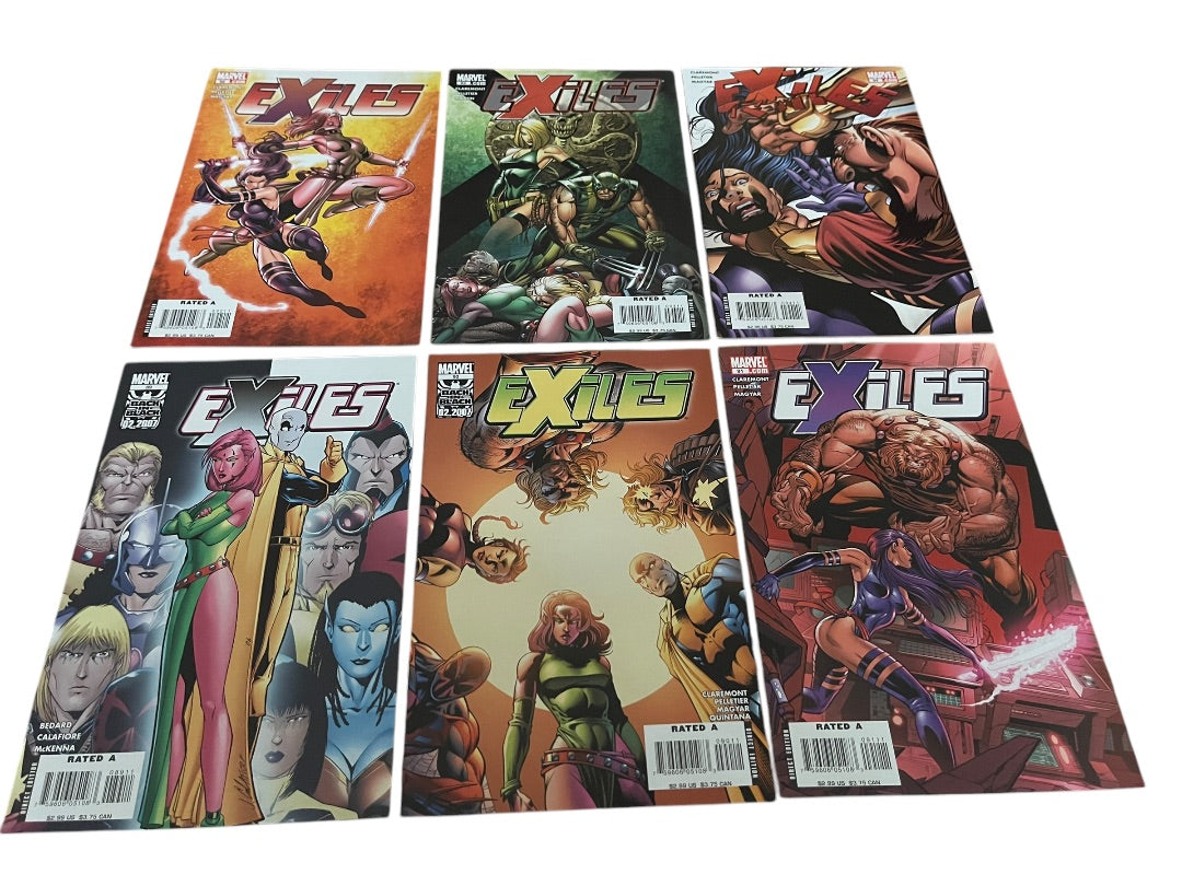 Marvel Exiles #58-100 Bedard Sakakibara Calafiore McKenna