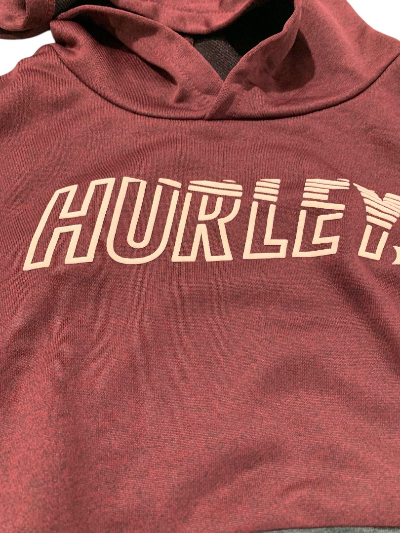 Size 6 Hurley Boys Youth New Pullover Activewear Hoodie H2O -Dri