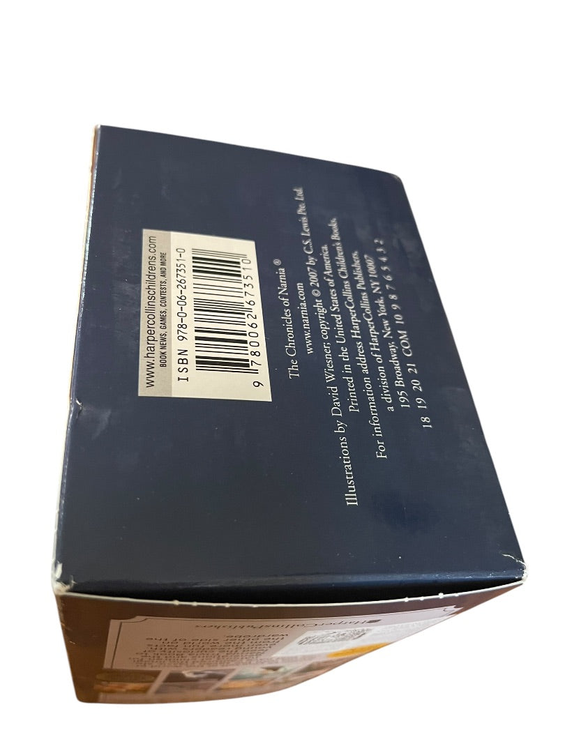 Set of 7 The Chronicles of Narnia Box Set Paperback Books 2007