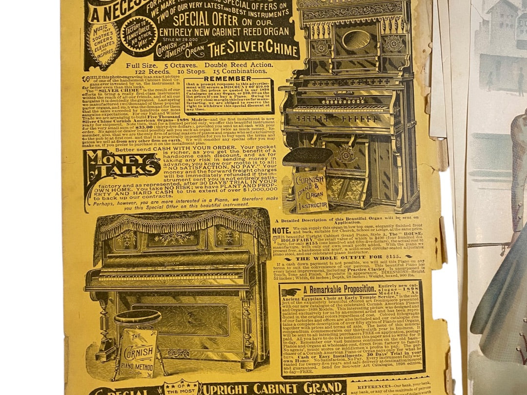 The Standard Designer Antique Ephemera McCalls Advertisements Junk Journal
