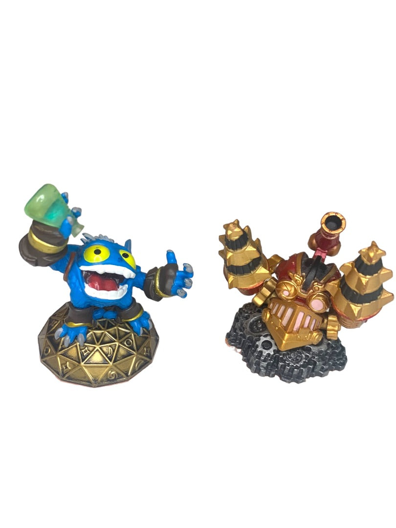 Skylanders Set of 2 Giants Activision Figure Pop W3124 Drill Sergeant E3125