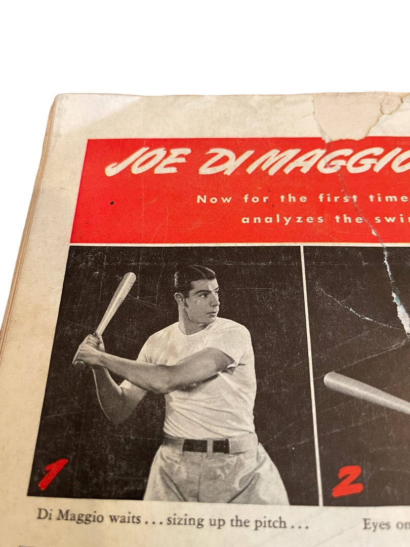 Life Magazine April 20 1942 Slacks, Joe Dimaggio Camel Ad