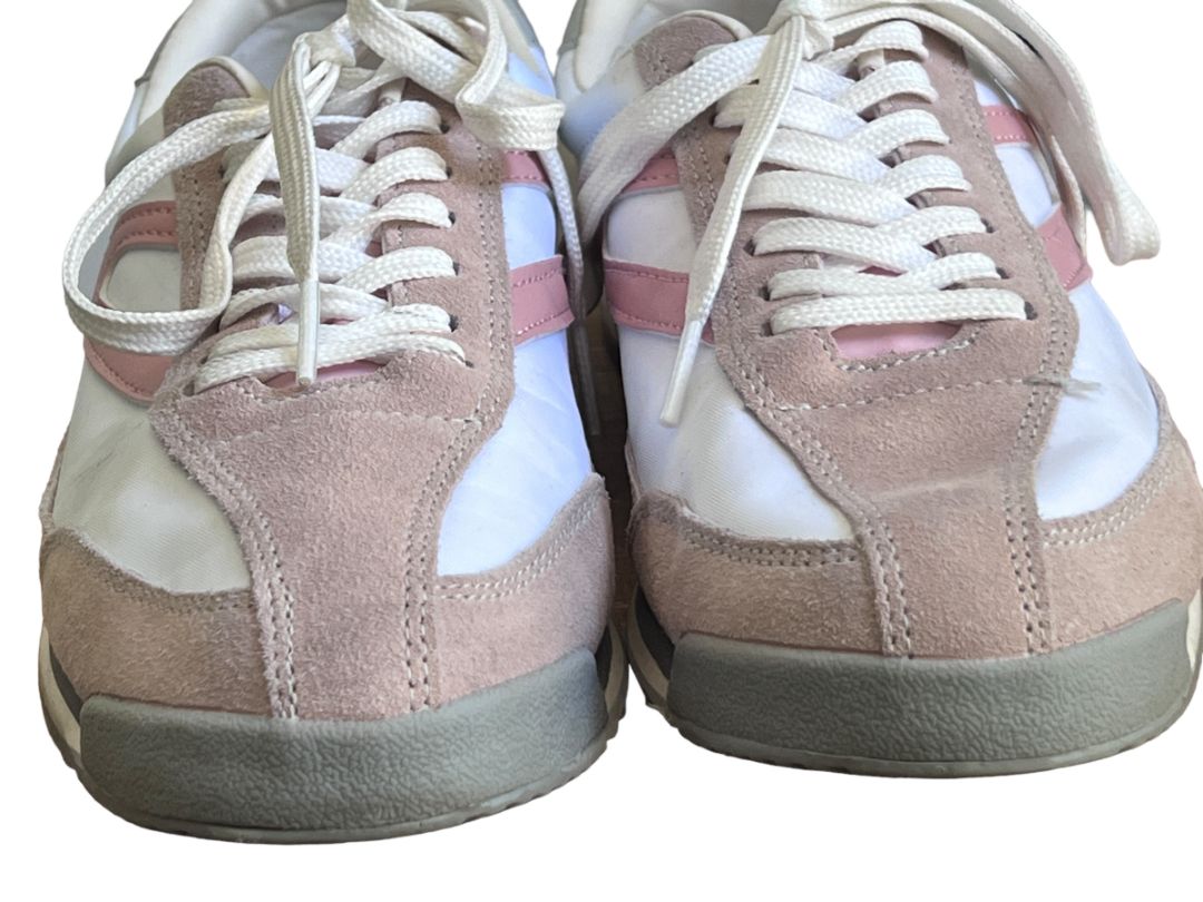 9 TRETORN Women's Rawlins Retro Sneaker Shoes Blush White