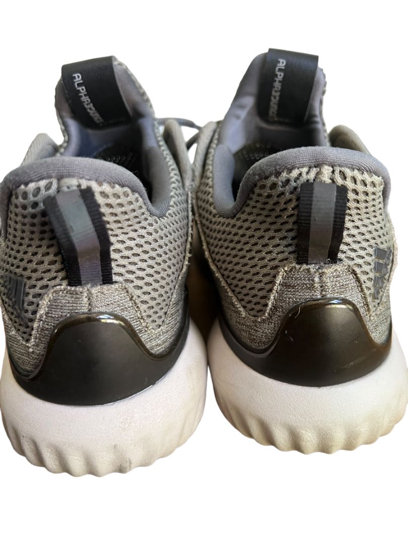 Size 8 Adidas Womens Alphabounce Sneakers Green Running Shoes BW1191