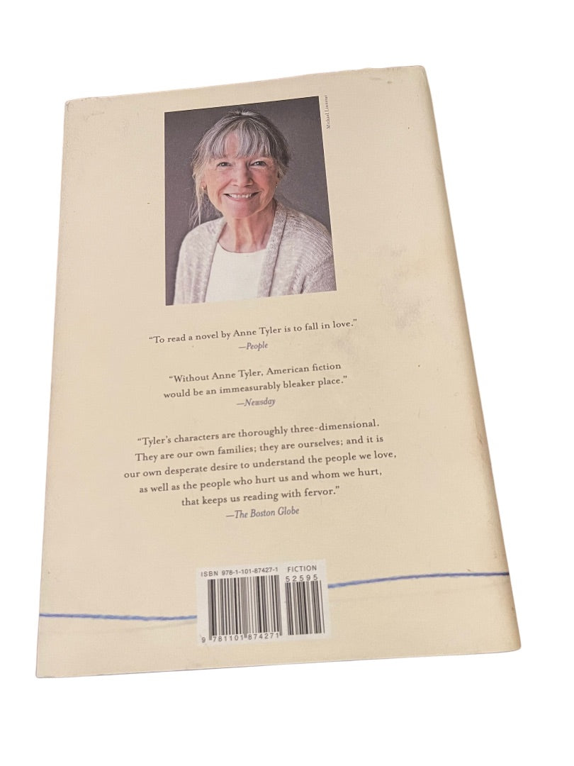 A Spool of Thread Anne Tyler Signed First Edition Hardcover Book
