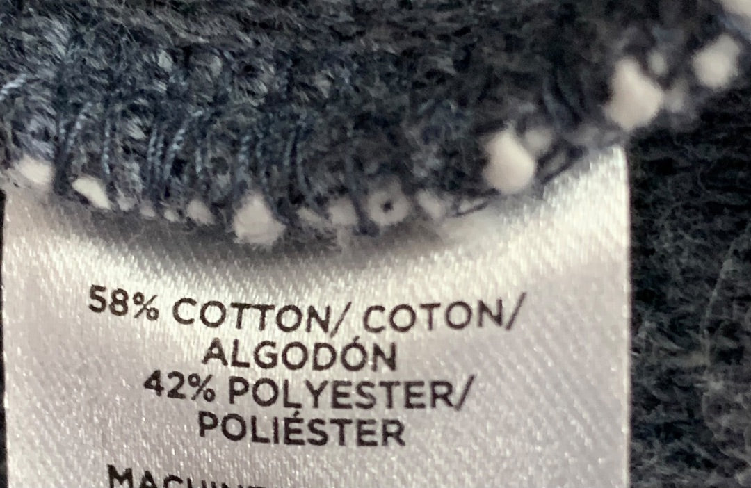 Small LOFT Marled Knit Womens Sweater Tunic Long Sleeve