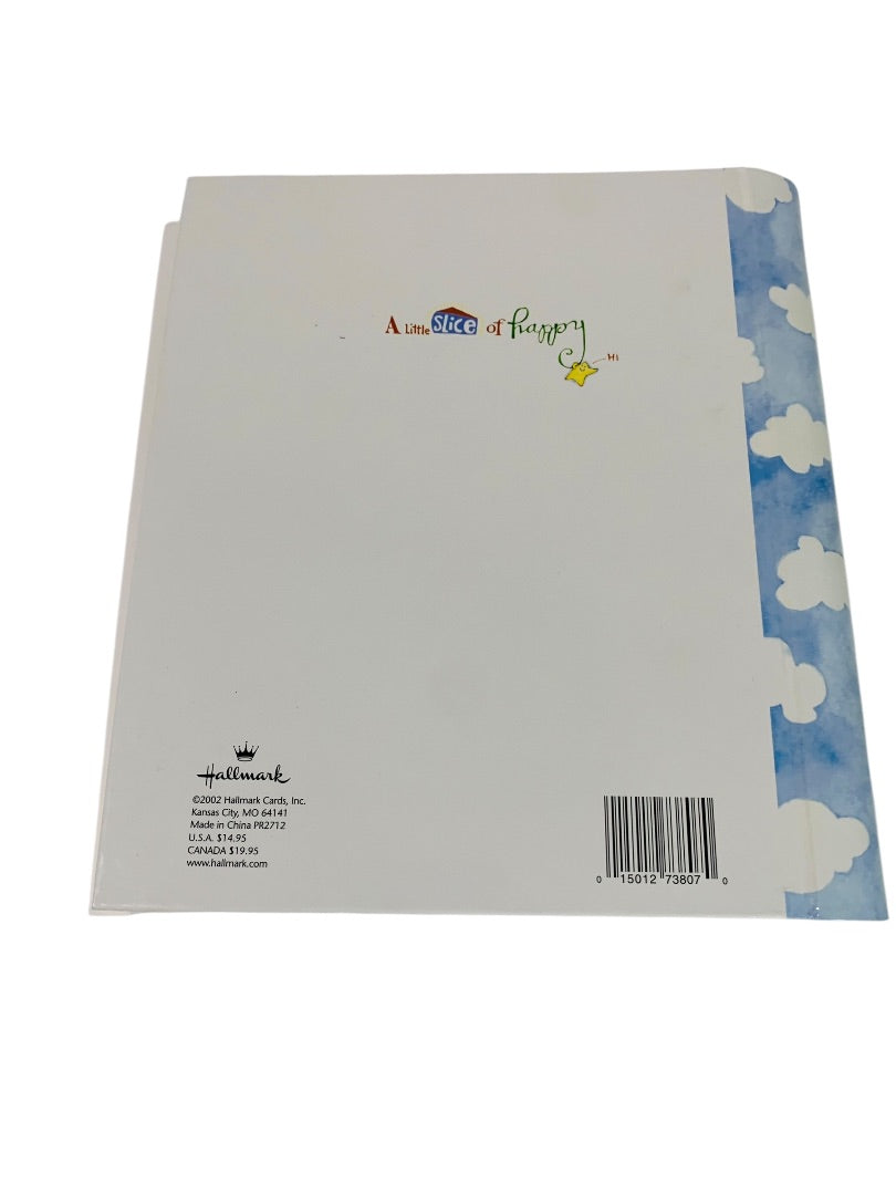 2002 Hallmark Greeting Card Organizer Binder A Little Slice of Happy