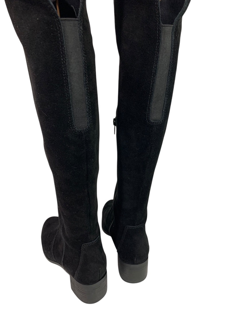 Size 6 Corso Como Womens Black Suede Over Knee Boots Loval