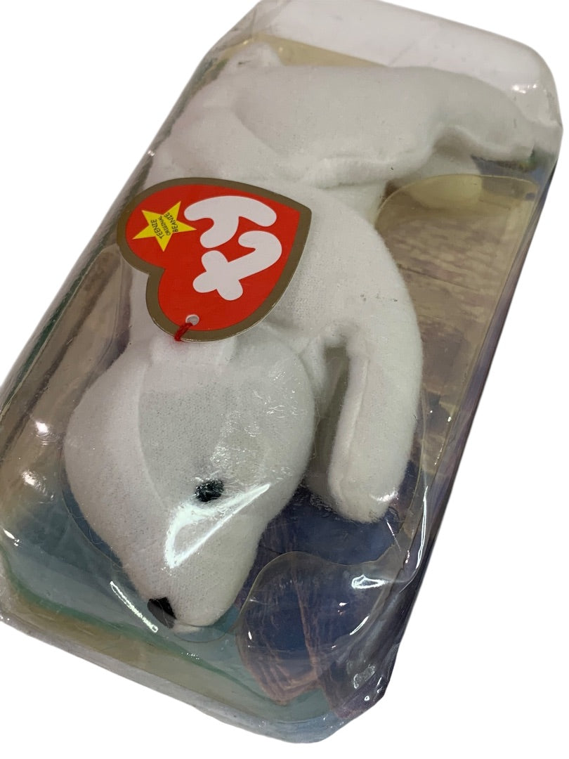 Vintage McDonalds Chilly The Polar Bear Ty Teenie Beanie New